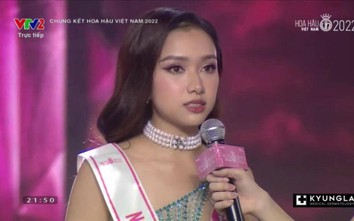 Phần thi ứng xử "nuốt mic" của top 5 Hoa hậu Việt Nam 2022