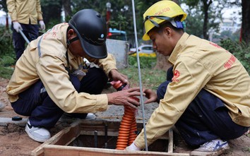 Cận cảnh phố đi bộ Trần Nhân Tông gấp rút hoàn thiện kịp ngày khai trương