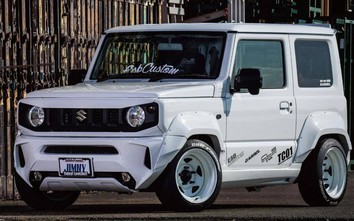 Suzuki Jimny nổi bật hơn với gói độ ngoại thất