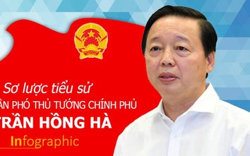Infographic: Sơ lược tiểu sử tân Phó Thủ tướng Chính phủ Trần Hồng Hà