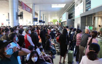 Ga quốc tế sân bay Tân Sơn Nhất đạt lượng khách kỷ lục sau dịch
