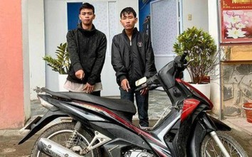 Bắt giữ 2 đối tượng trộm xe máy khắp các tỉnh miền Trung - Tây Nguyên