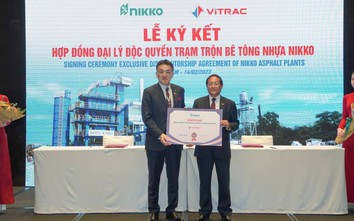 Vitrac đại lý độc quyền trạm trộn bê tông nhựa Nikko Nhật Bản tại Việt Nam