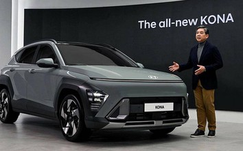 Hyundai Kona 2024 phiên bản chạy điện lộ diện