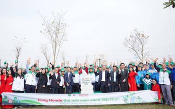 Honda Việt Nam tổ chức ngày hội trồng cây