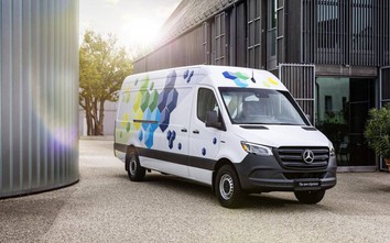 Nhà di động Mercedes-Benz Sprinter chạy điện, tiện nghi