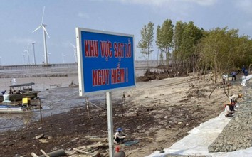 Đê biển Đông sạt lở nghiêm trọng, Chủ tịch tỉnh Bạc Liêu chỉ đạo “nóng”