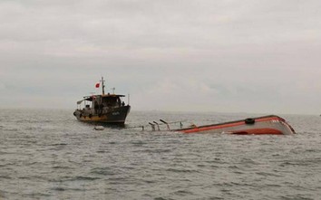 Lên phương án trục vớt các tàu, sà lan chìm tại vùng biển Bình Thuận