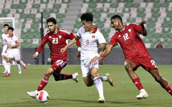 Thi đấu bế tắc, U23 Việt Nam thua đậm UAE tại giải U23 Quốc tế 2023