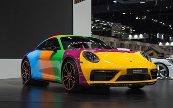 Chiêm ngưỡng Porsche 911 "7 sắc cầu vồng": Điểm nhấn mới trong giới siêu xe