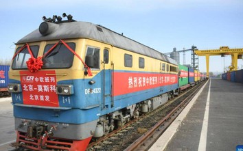 Trung Quốc liên tiếp mở mới các tuyến tàu chở hàng tới Moscow