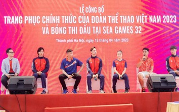 Trang phục của Đoàn TTVN dự SEA Games 32 có gì đặc biệt?