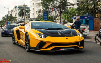 Cận cảnh siêu xe Lamborghini Aventador S với gói độ tiền tỷ tại Việt Nam