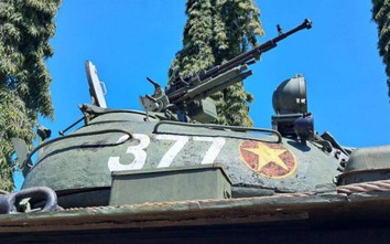 Xe tăng T59 số hiệu 377 trở thành Bảo vật Quốc gia