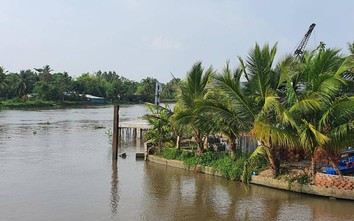 Công trình bờ kè của Công ty Đại Việt xây lấn kênh xáng Xà No có phép?