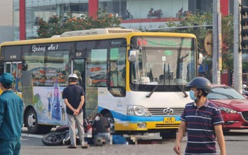 Đà Nẵng: Cụ bà tử vong thương tâm sau va chạm xe buýt