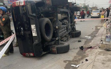 Vụ xe chở hàng cấm tông CSGT tử vong:Đã bắt nghi phạm, thêm 2 người tử vong