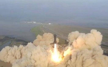 Video tàu vũ trụ Starship của SpaceX nổ tung vài phút sau khi rời bệ phóng