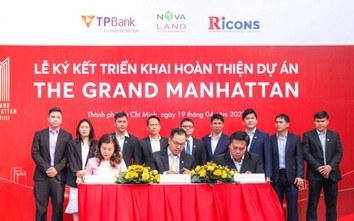 Novaland, TPBank và Ricons ký kết hợp tác triển dự án The Grand Manhattan