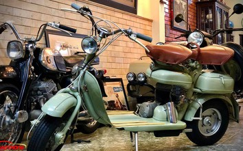 Cận cảnh xế cổ Lambretta Model F 1954 chỉ có vài chiếc tại Việt Nam