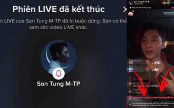 Sơn Tùng M-TP gặp sự cố khi vừa lái xe vừa livestream trên TikTok