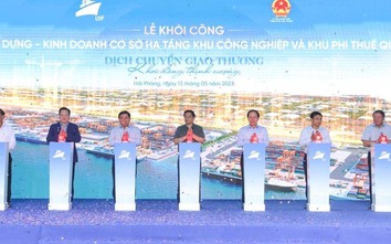 Thủ tướng bấm nút khởi công khu phi thuế quan cảng biển lớn nhất Việt Nam