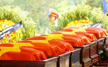 Huế và Quảng Trị truy điệu, an táng 25 hài cốt liệt sĩ hy sinh tại Lào