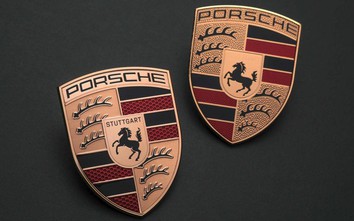Porsche công bố mẫu logo mới