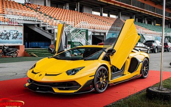 Cận cảnh siêu xe Lamborghini Aventador SVJ độ độc nhất Việt Nam