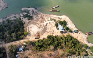 Tạm đình chỉ nạo vét hồ thủy điện ở Đắk Lắk lộ nhiều vi phạm