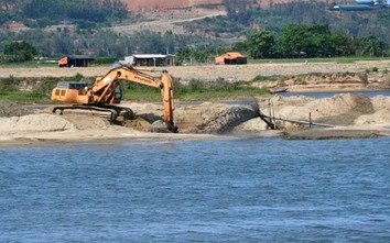 Thống nhất cho khảo sát mỏ cát trên sông Trà Khúc để thi công cao tốc