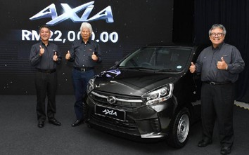 Xe giá rẻ Perodua Axia E 2023 vừa mở bán đã cháy hàng