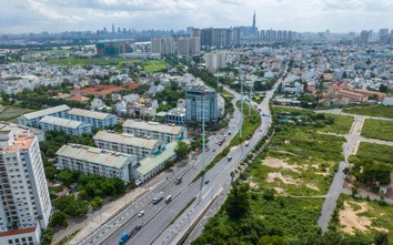 Bị đề nghị thanh tra, dự án đường Đồng Văn Cống vẫn thi công ì ạch