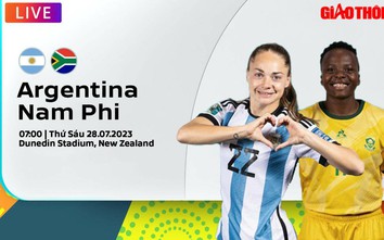 Link xem trực tiếp Argentina vs Nam Phi, World Cup nữ 2023