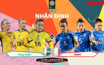 Nhận định, dự đoán kết quả Thụy Điển vs Italia, World Cup nữ 2023