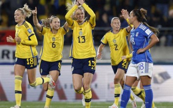 World Cup nữ 2023: Thụy Điển thắng đậm Italia bằng bài đá phạt góc