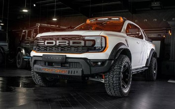 Biến bán tải Ford Ranger Raptor thành "khủng long bạo chúa"