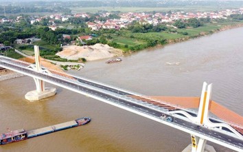 Trung tuần tháng 8, khánh thành cầu Vĩnh Phú nối 2 tỉnh Phú Thọ, Vĩnh Phúc