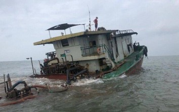 Tìm kiếm gia đình ngư dân mất tích khi tàu cá bị đắm ở vùng biển Hải Phòng