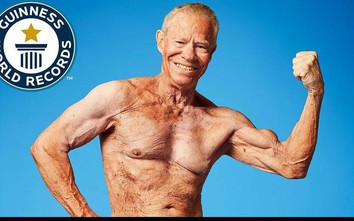 Bí quyết sống thọ độc đáo của vận động viên thể hình lớn tuổi nhất thế giới