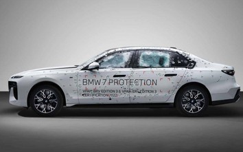 Xe điện chống đạn đầu tiên của BMW ra mắt