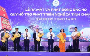 Hơn 26 tỷ đồng ủng hộ Quỹ hỗ trợ phát triển nghề cá Khánh Hòa