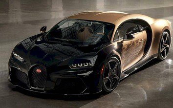 Chiêm ngưỡng phiên bản cực độc của siêu xe Bugatti Chiron Super