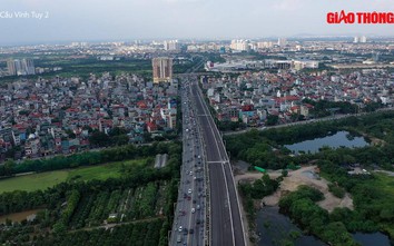 Video: Cầu 2.500 tỷ đồng vượt sông Hồng sắp thông xe