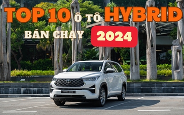 TOP 10 ô tô hybrid bán chạy nhất Việt Nam năm 2024