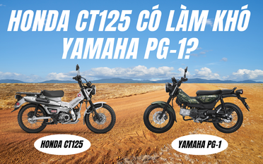 Honda CT125 có làm khó được Yamaha PG-1?