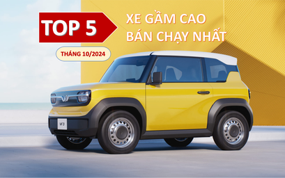 Loạt xe gầm cao bán chạy nhất tháng 10