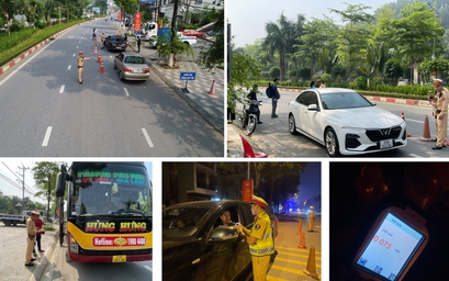 Yên Bái: Hàng loạt phương tiện vi phạm bị xử lý trong ngày đầu kỳ nghỉ lễ 30/4-1/5