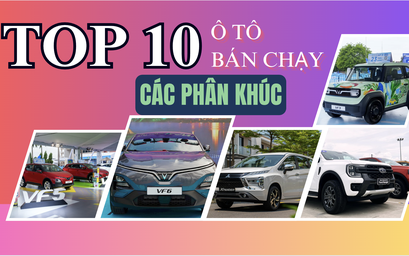 Những mẫu ô tô bán chạy các phân khúc hiện nay