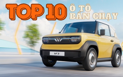 TOP 10 ô tô bán chạy tháng 1/2025